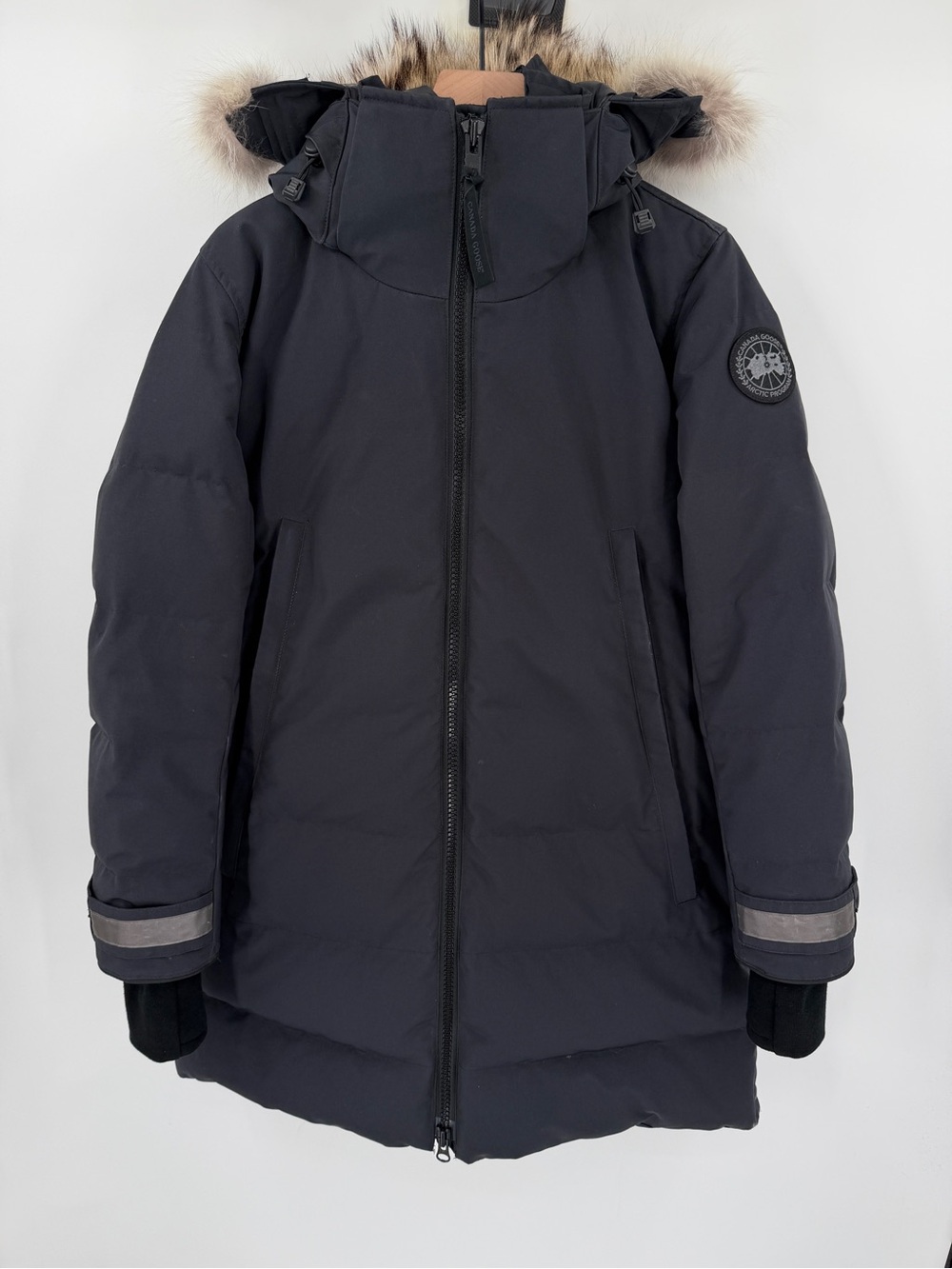 Canada Goose Kenton Parka Women’s Large Black Label Down Jacket